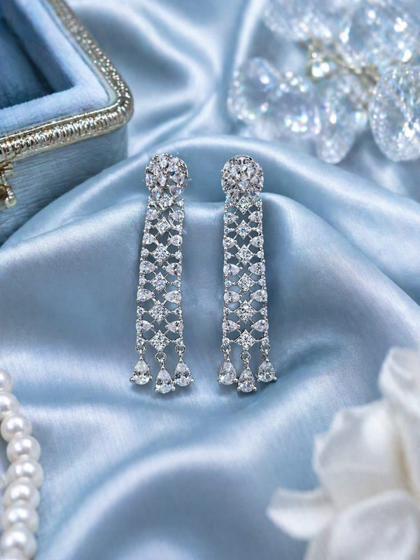Crystal Cascade Earrings