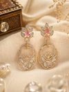 Blush Lotus Earrings