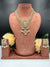 Aarohi Gold-Silver Cascade Necklace Set